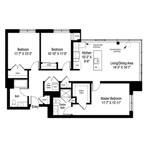 C1 Floorplan
